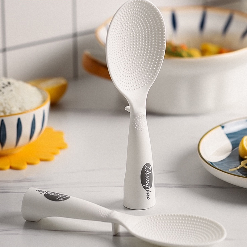 Kitchen Gadgets On Sale - Pionowa plastikowa łyżka do ryżu ryżowar