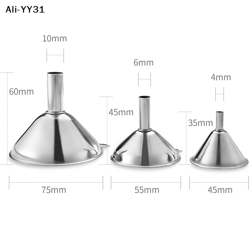 Kitchen Gadgets Set - 【YY】3 szt./zestaw Nowe mini lejki ze