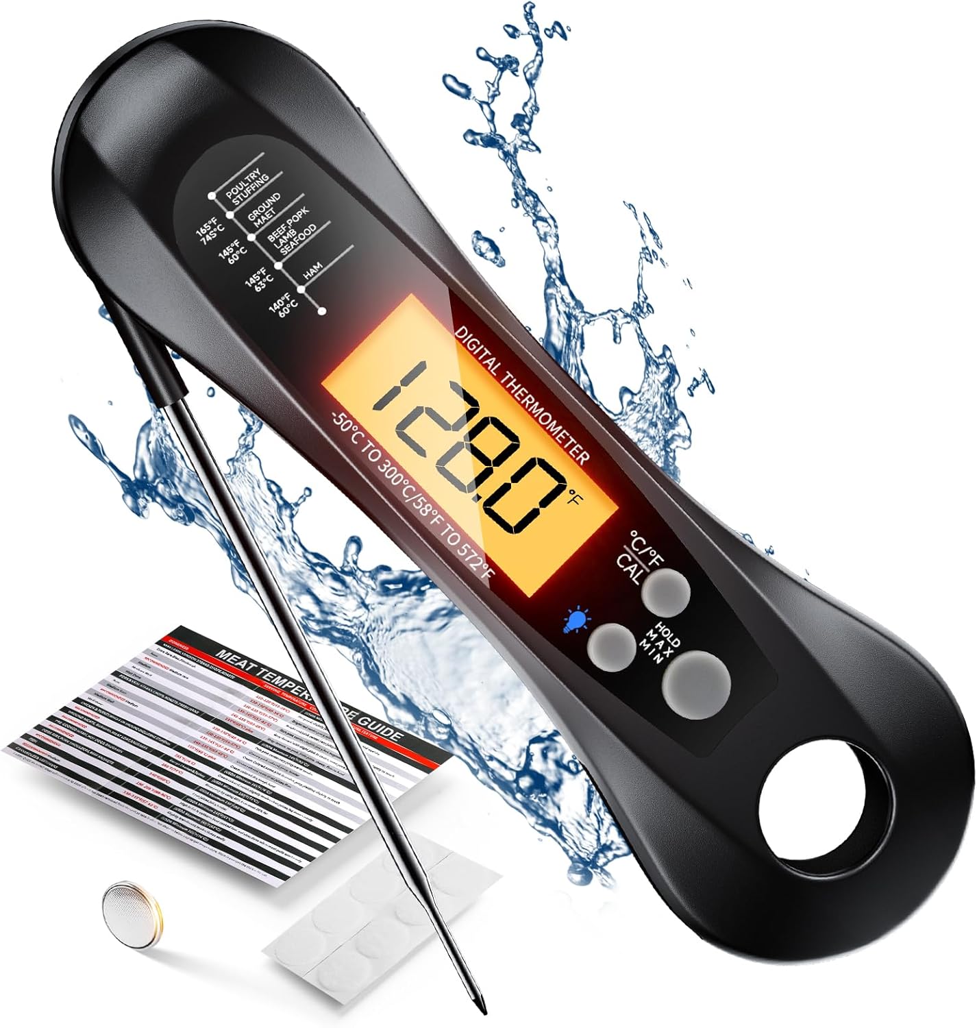 Meat Thermometer - Cyfrowy termometr do mięsa z natychmiastowym