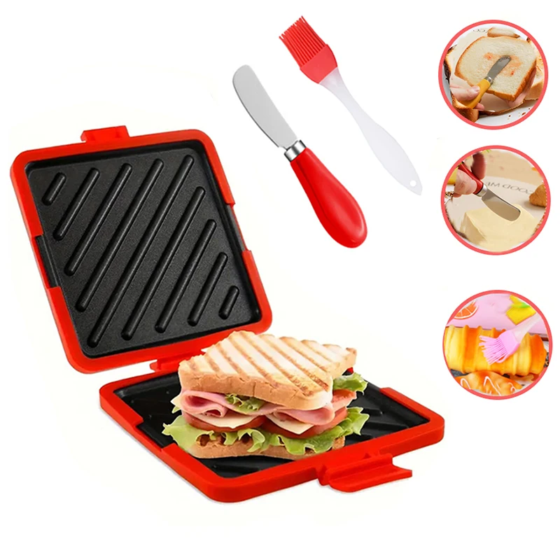 Zestaw 3 tosterek do kanapek z – Kitchen Gadgets Set recenzja i cena