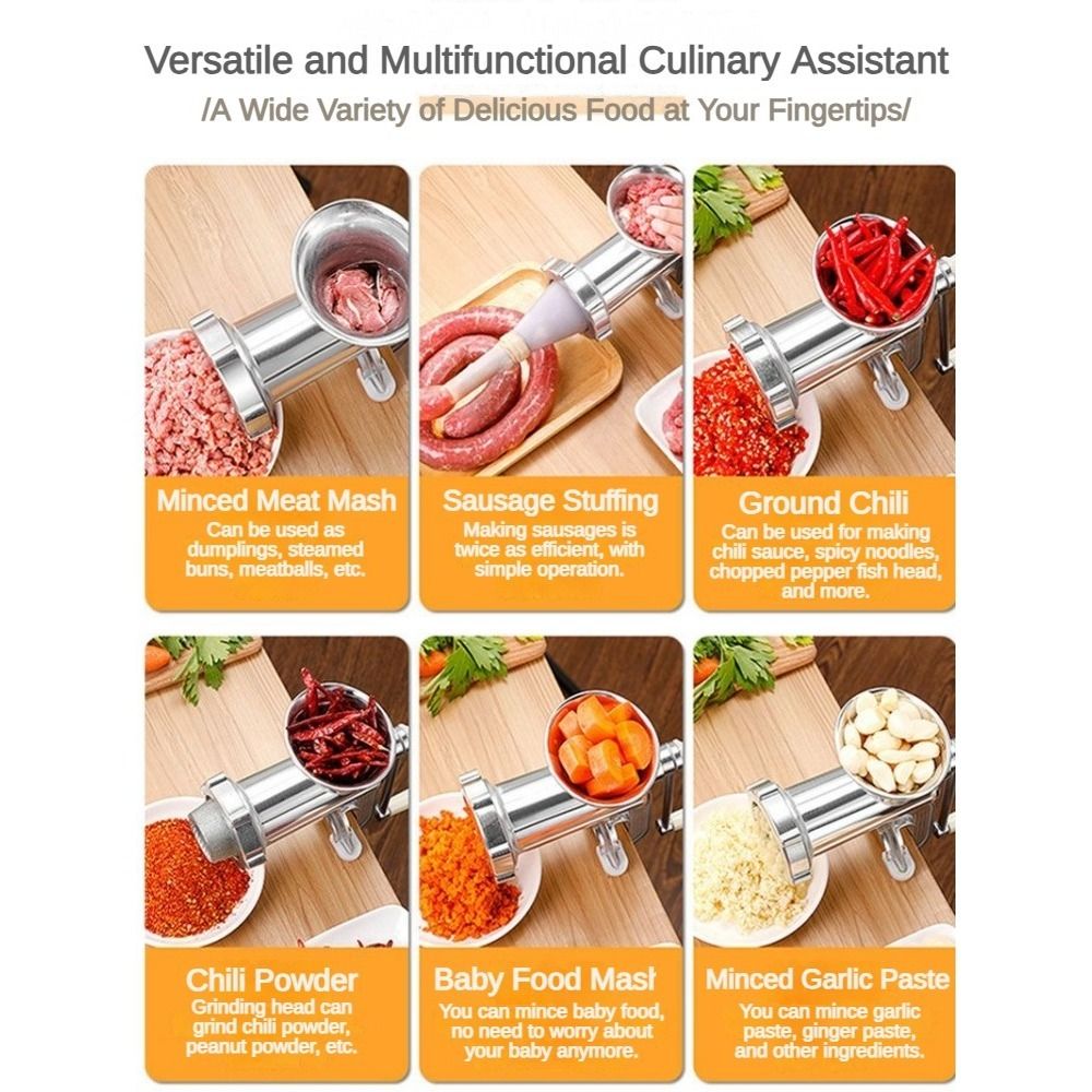 Ręczna maszynka do mielenia mi – Kitchen Hand Gadgets recenzja i cena