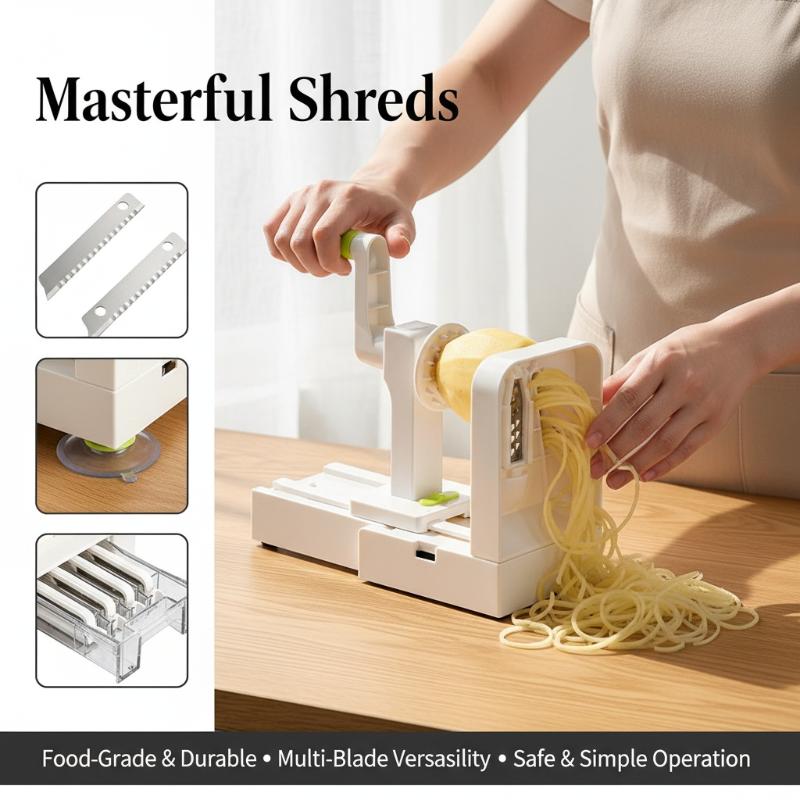 Maszynka do makaronu ziemniacz – Spiralizer Vegetable Noodle recenzja i cena