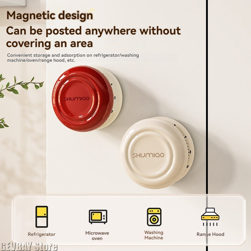 Mechaniczny timer magnetyczny  – Kitchen Hand Gadgets recenzja i cena