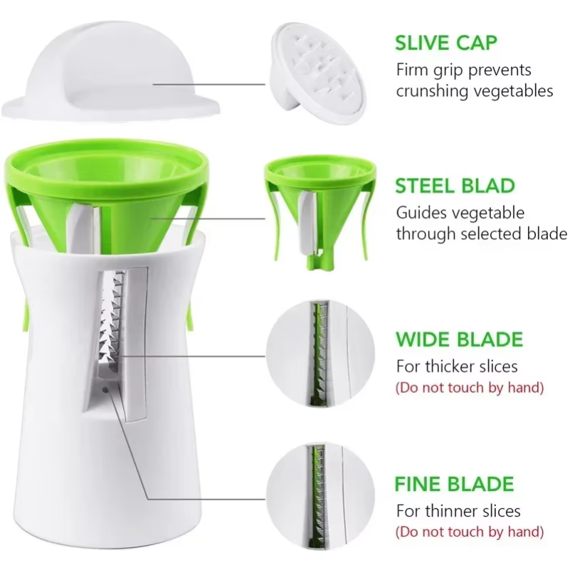 LMETJMA Wytrzymała spiralna kr – Spiralizer Vegetable Noodle recenzja i cena