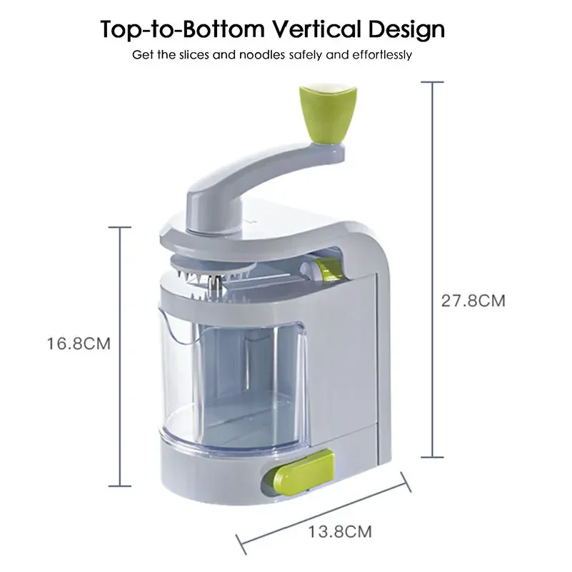 Spiralizator do warzyw 4-w-1 z – Spiralizer Vegetable Noodle recenzja i cena