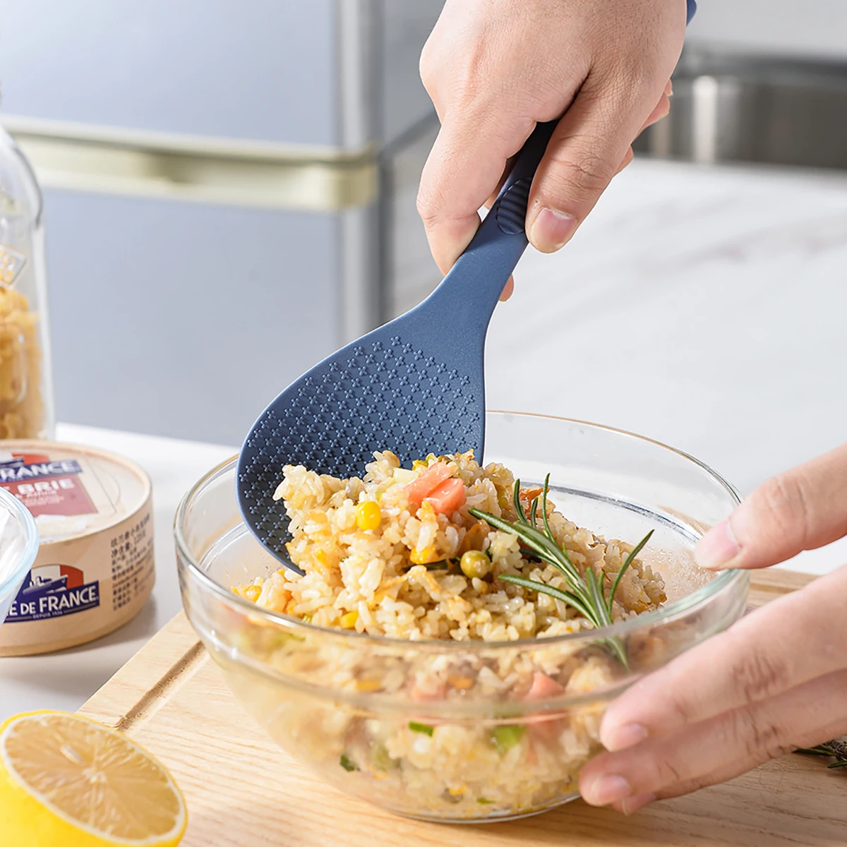 1PC Silikonowa łyżka do ryżu k – Kitchen Gadgets On Sale recenzja i cena
