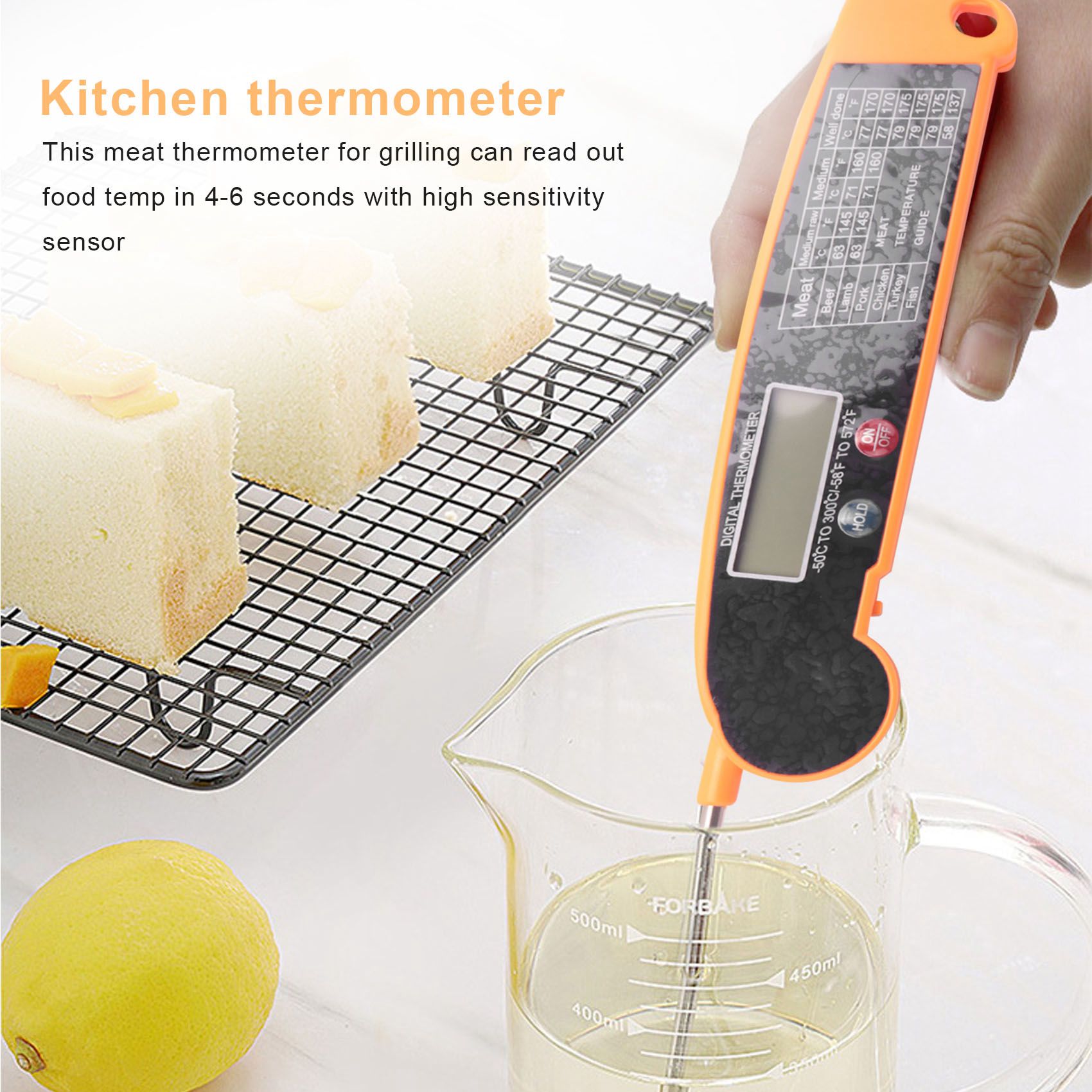 Cyfrowy termometr do mięsa z s – Meat Thermometer recenzja i cena