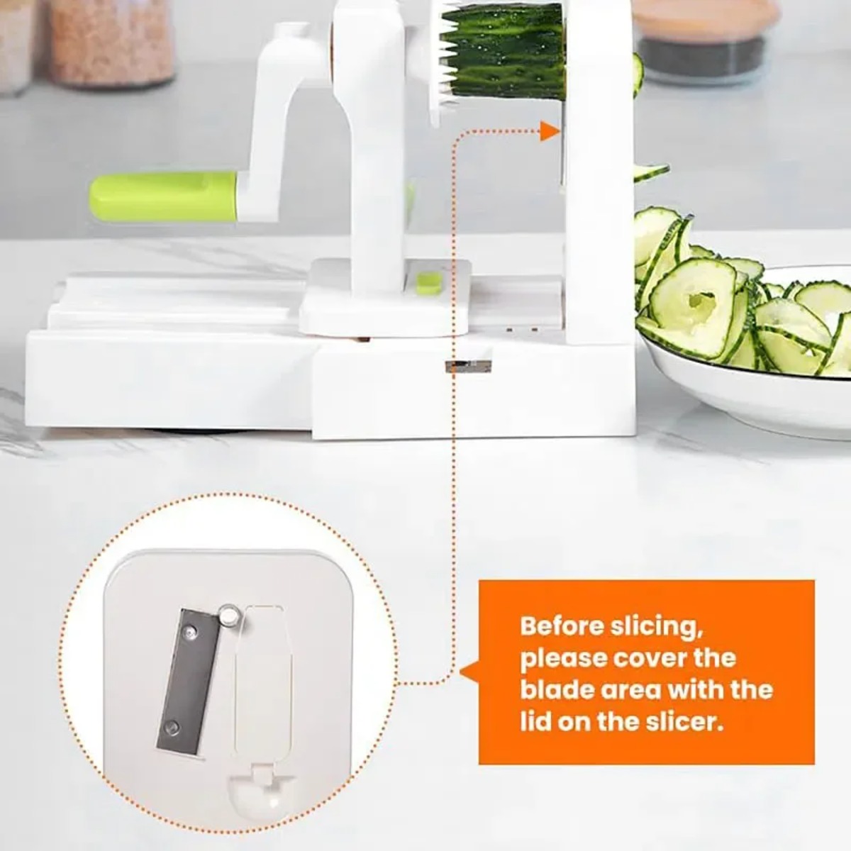 Spiralizator do warzyw z 5 ost – Spiralizer Vegetable Noodle recenzja i cena