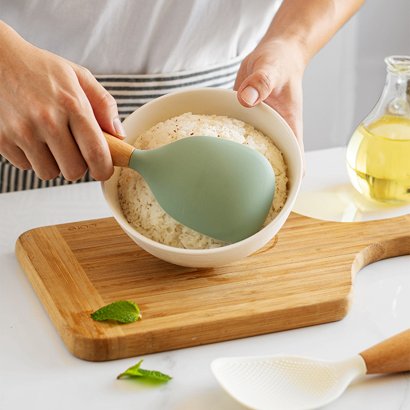 1PC Silikonowa łyżka do ryżu z – Kitchen Gadgets On Sale recenzja i cena