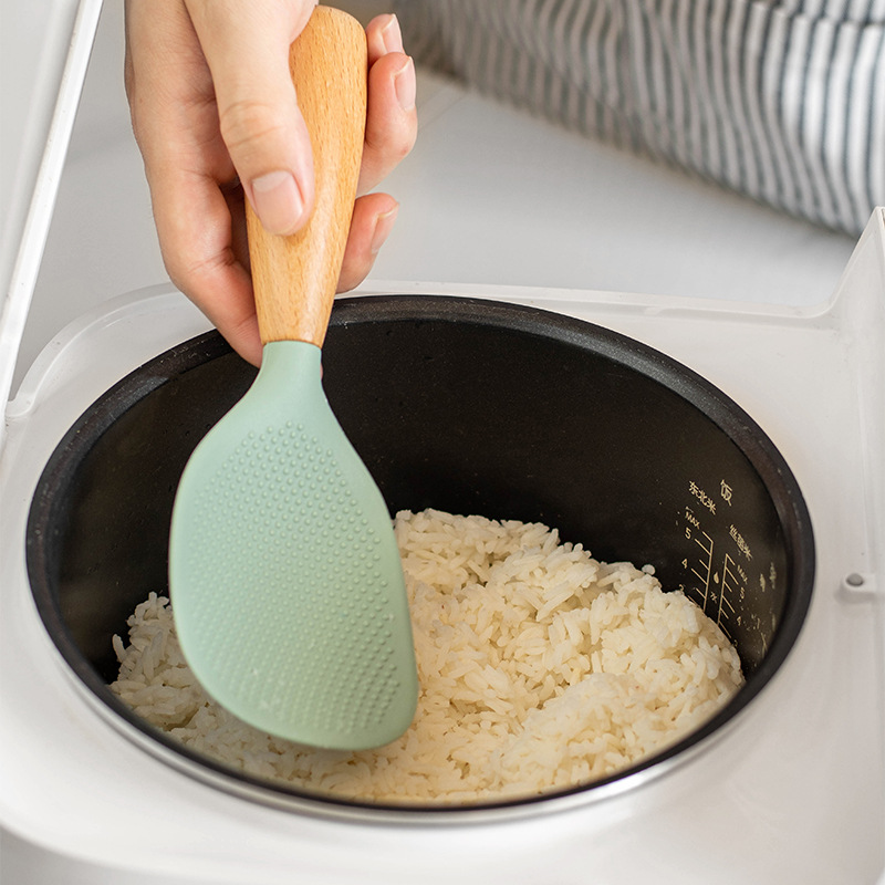 1PC Silikonowa łyżka do ryżu z – Kitchen Gadgets On Sale recenzja i cena
